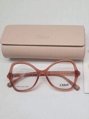 Authentic Chloe Sunglasses CH0003S Orange Gradient Made in Italy New in Case!